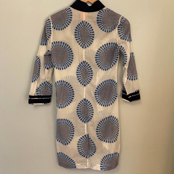 Tory Burch Tunic Dress Floral Boho Sheer Size 2 - Picture 8 of 8